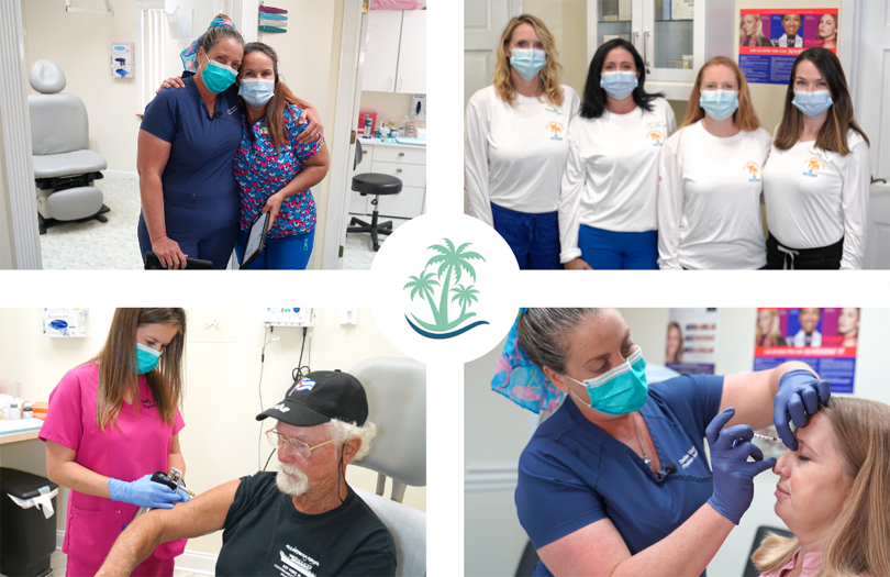 Keys Dermatology Collage About Us Page